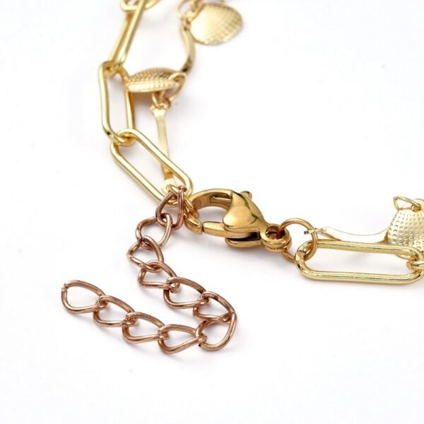 Chocker doble laminado oro 18k/goldfilled - Imagen 3