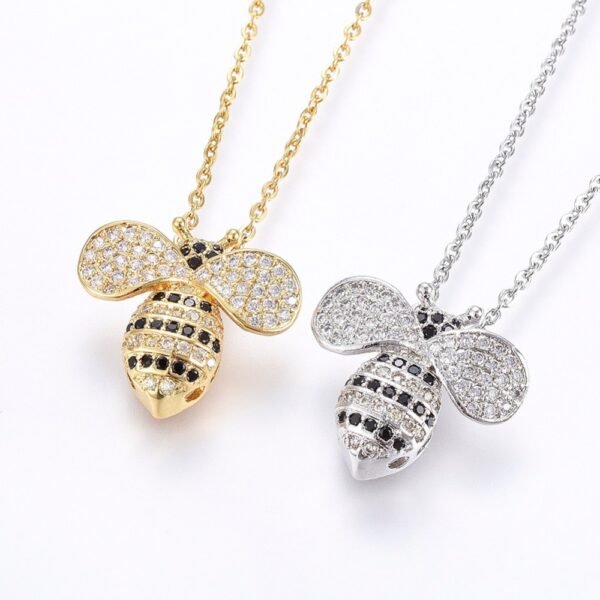 Collar abeja con microcircones