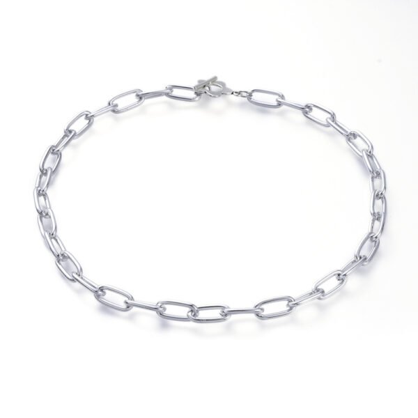 Collar con eslabones ovalados grandes