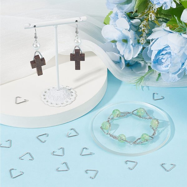 Drops triangulares de acero (pack 10 unidades) - Imagen 2