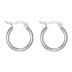 Par de aros argollas acero quirúrgico