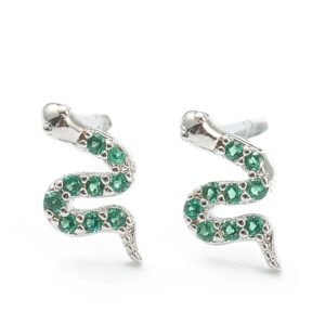 Aros serpientes circones verdes