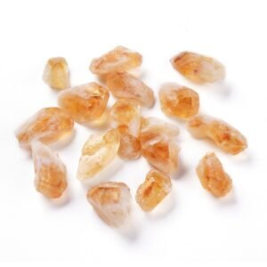 Piedra suelta citrino natural en bruto (2cm aprox)