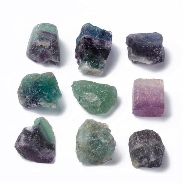 Piedra natural en bruto fluorita (4cm aprox) - Imagen 2