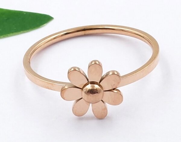 Anillo flor clasic - Imagen 2