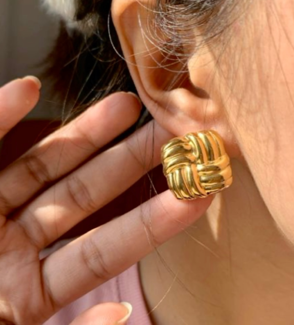Aros cuadrados golden