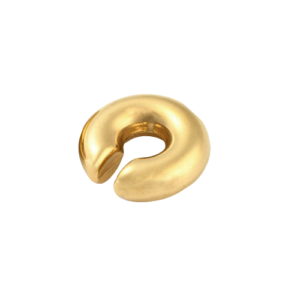Ear cuff acero dorado
