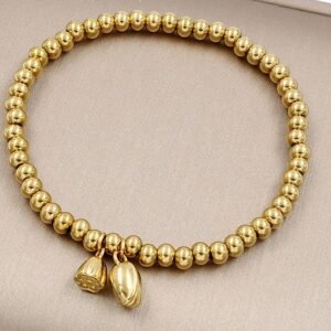 Pulsera con bolitas