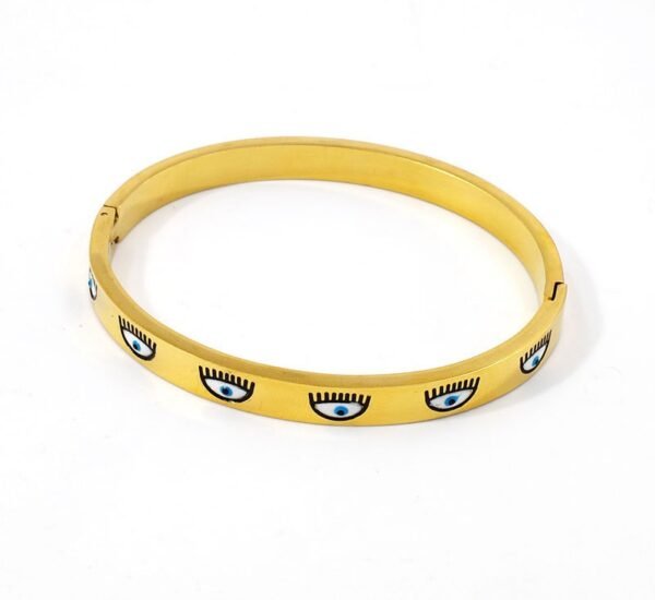 Pulsera esclava ojo turco