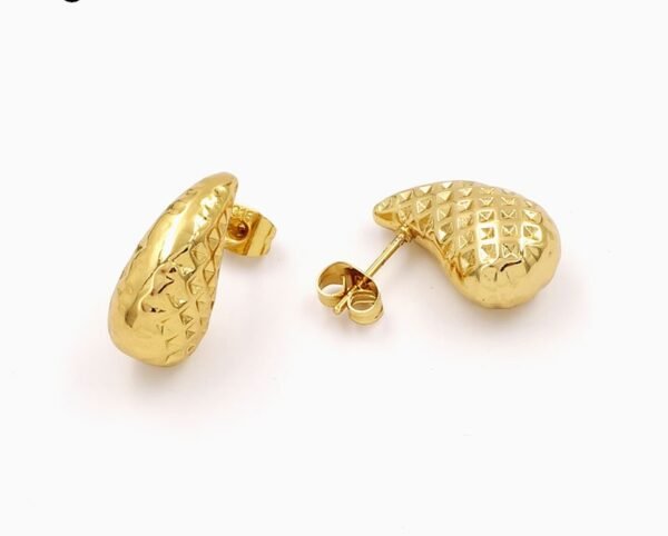 Aros mini drops cuadrillé (gotas 18mm)