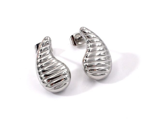 Aros mini drops rayas (18mm)