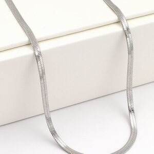 Cadena clapton plana 3mm