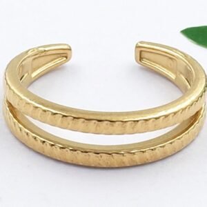 Anillo doble (talle 7)