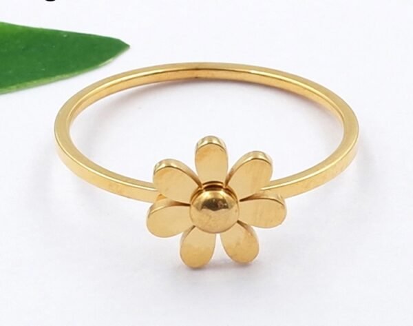 Anillo flor clasic - Imagen 3
