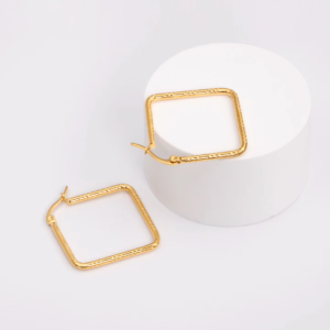 Aros rombos con textura