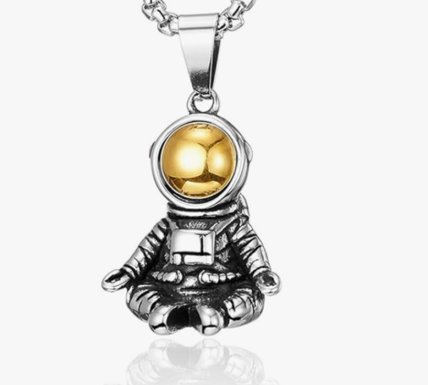 Dije astronauta sentado (3cm)