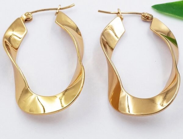 Aros hoops retorcidos - Imagen 2