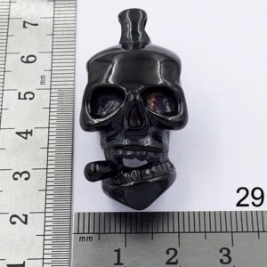 Dije calavera negra