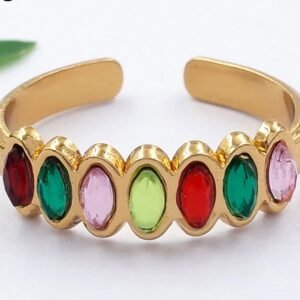 Anillo arcoiris (talle 7)