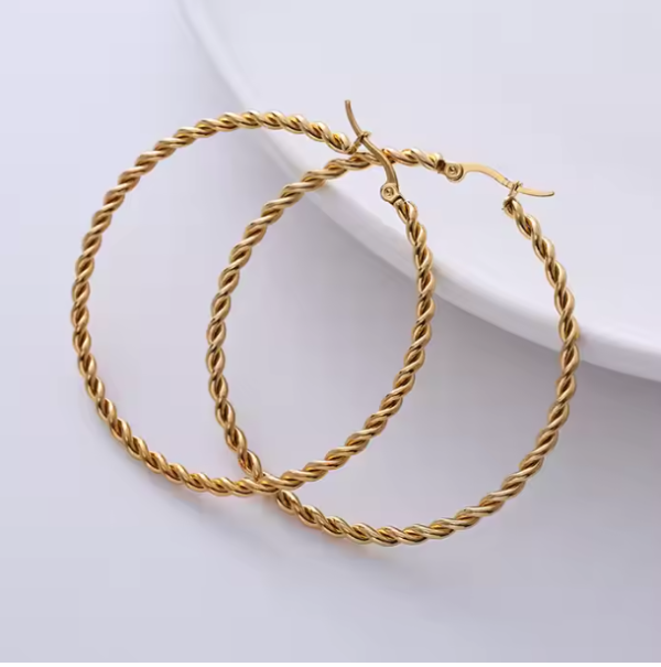 Aros trenzados 45mm
