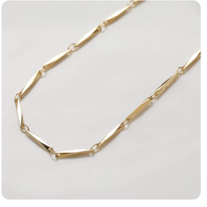Collar delgado barra
