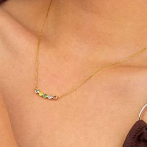 Chocker con circones de colores
