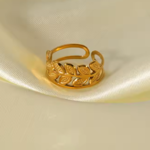 Anillo ramita con puntos