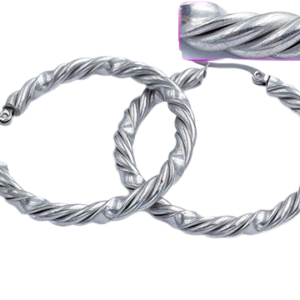Aros torzados 4cm