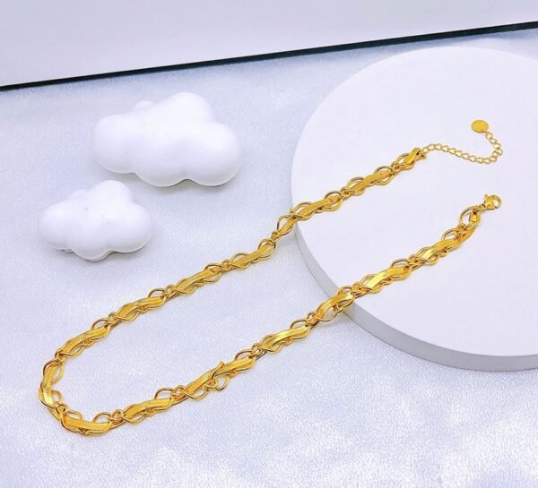 Collar clapton entrelazado