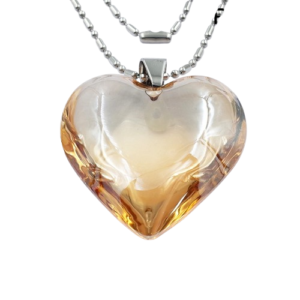 Collar corazón grande