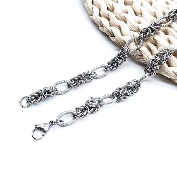Collar eslabones combinados