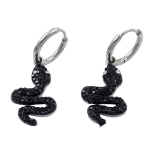 Aros negros de serpientes