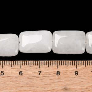 Tira de piedra natural Jade blanco rectángulo