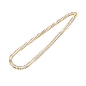 Collar cubics goldfilled oro 18k