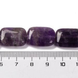 Tira de piedra natural amatista rectángulo