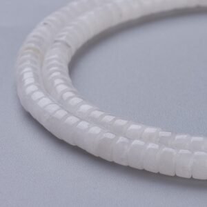 Tira de piedra natural jade blanco disco