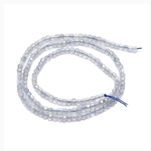 Tira cúbica piedra natural labradorita grado AA (2mm)