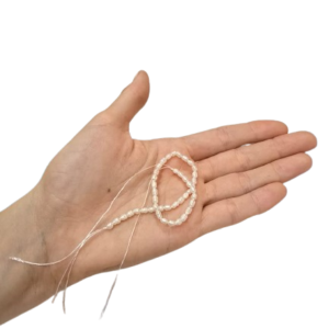 Tira perlas de rio 3-5mm (18cm)