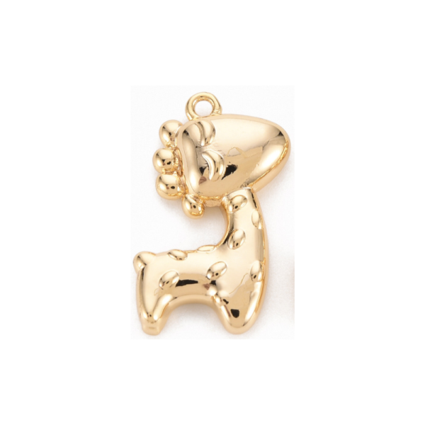 Colgante jirafa goldfilled oro 18k