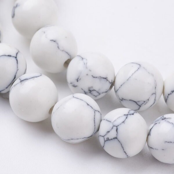 Tira de piedra howlite sintético